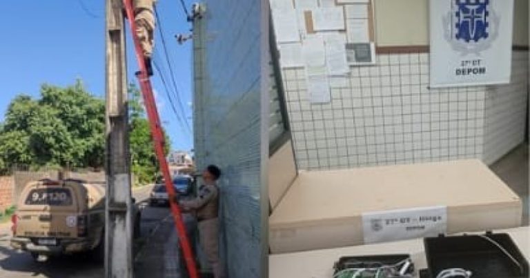 PM apreende câmera usada pelo tráfico para monitorar polícia em Lauro de Freitas pm-apreende-camera-usada-pelo-trafico-para-monitorar-policia-em-lauro-de-freitas