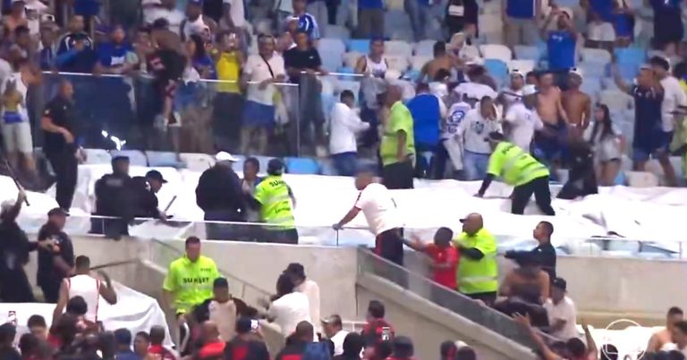 video:-confusao-toma-conta-do-setor-sul-do-maracana-apos-flamengo-x-cruzeiro-pelo-brasileirao