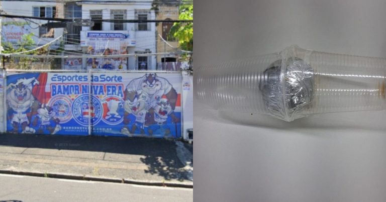 pm-apreende-bomba-caseira-com-membro-de-organizada-na-sede-da-bamor,-em-nazare