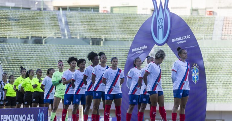 Bahia vence três seguidas, chega ao G-8 e se recupera no Brasileirão Feminino bahia-vence-tres-seguidas,-chega-ao-g-8-e-se-recupera-no-brasileirao-feminino