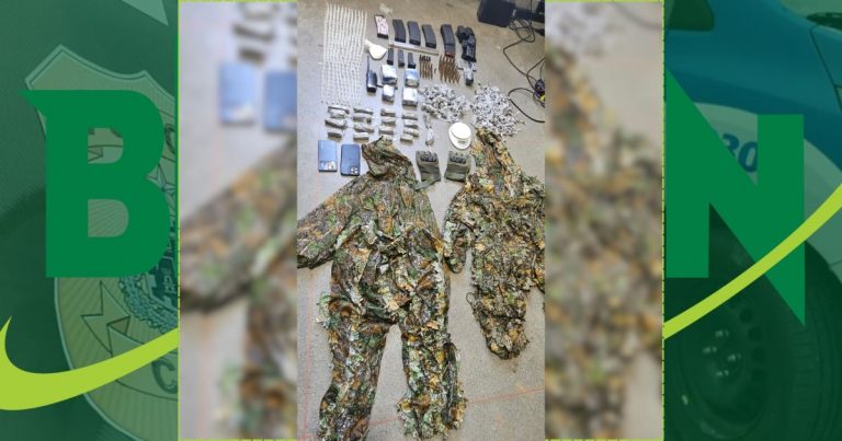 policia-desarticula-acampamento-de-faccao-e-apreende-arsenal-e-drogas-em-belmonte
