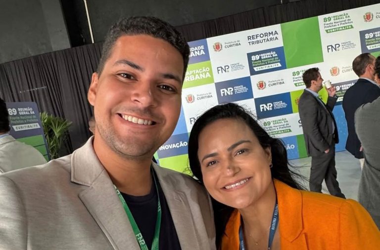 Prefeita de Lauro de Freitas e secretário de Comunicação participam da 89ª Reunião da Frente Nacional de Prefeitas e Prefeitos em Curitiba