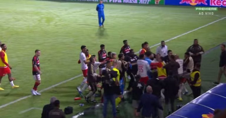 VÍDEO: Bragantino x Flamengo termina em confusão após derrota carioca video:-bragantino-x-flamengo-termina-em-confusao-apos-derrota-carioca