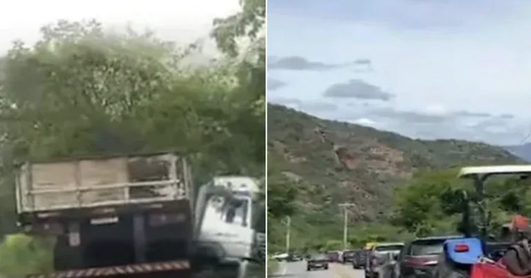 acidente-com-carreta-bloqueia-ba-148-na-serra-das-almas,-entre-livramento-de-nossa-senhora-e-rio-de-contas