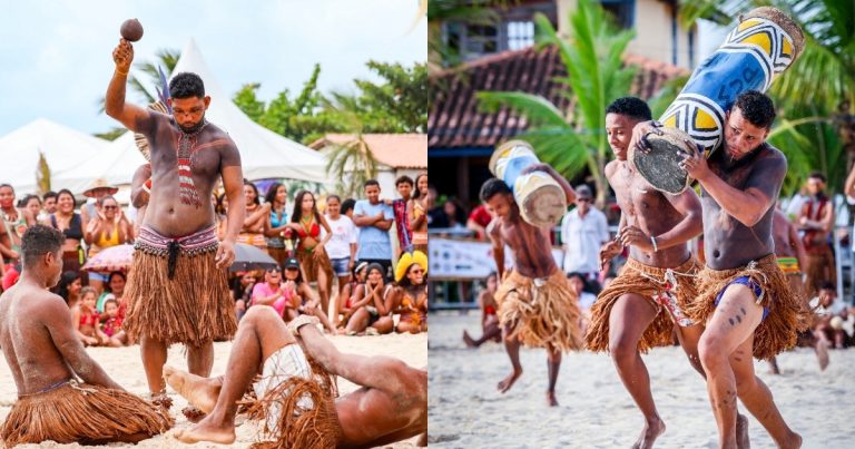 jogos-indigenas-pataxo-reunem-mais-de-800-atletas-no-sul-da-bahia;-confira-programacao