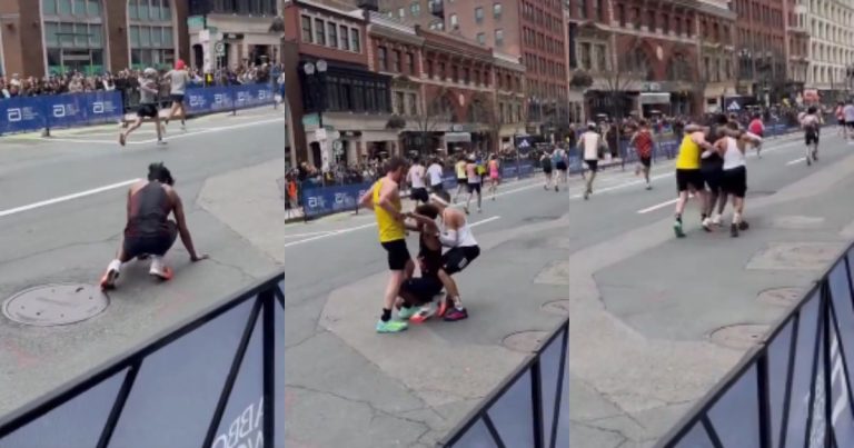 video:-brasileiro-vira-heroi-e-ajuda-corredor-a-completar-maratona-de-boston
