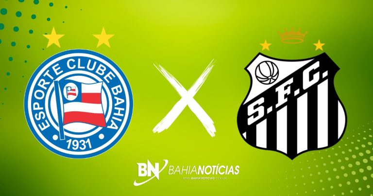 bahia-x-santos:-confira-provaveis-escalacoes,-arbitragem,-horario-e-onde-assistir