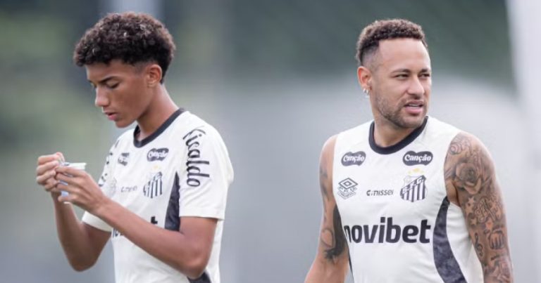staff-de-robinho-jr.-notifica-santos-e-cobra-providencias-apos-incidente-com-neymar-em-treino