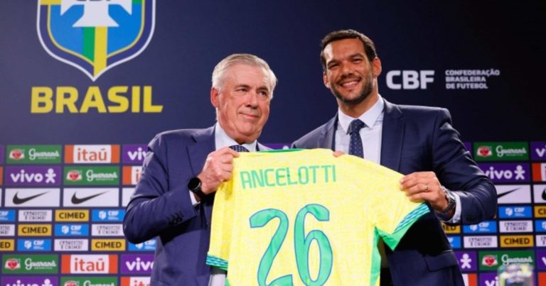 CBF deve anunciar renovação de Carlo Ancelotti antes da convocação, diz jornal cbf-deve-anunciar-renovacao-de-carlo-ancelotti-antes-da-convocacao,-diz-jornal