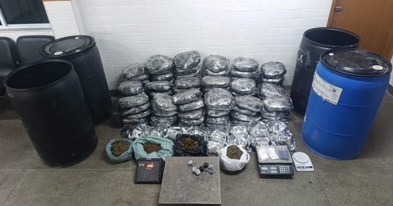 PM apreende mais de 120 sacos de maconha em Feira de Santana pm-apreende-mais-de-120-sacos-de-maconha-em-feira-de-santana