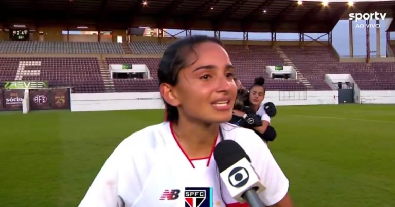 Jogadora do São Paulo sub-20 acusa maqueiro de ofensas misóginas; jogo foi paralisado jogadora-do-sao-paulo-sub-20-acusa-maqueiro-de-ofensas-misoginas;-jogo-foi-paralisado