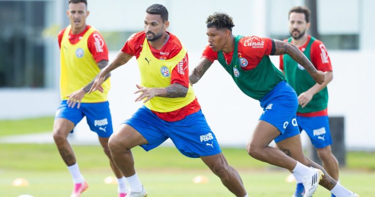 com-caio-alexandre-em-campo,-bahia-segue-preparacao-para-duelo-frente-ao-coritiba