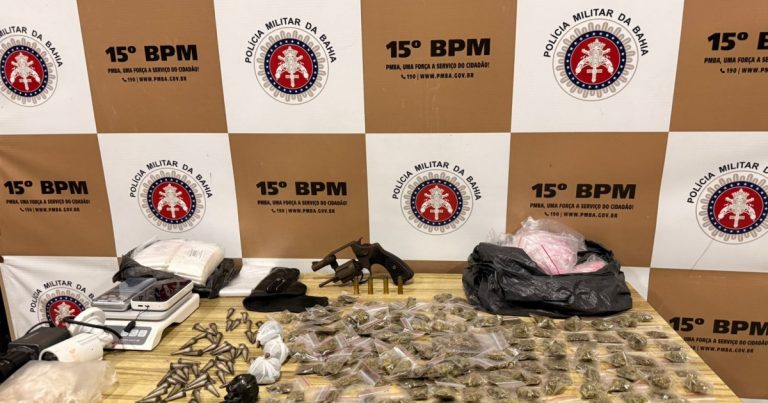 PM apreende arma, drogas e câmeras clandestinas durante ação em Itabuna pm-apreende-arma,-drogas-e-cameras-clandestinas-durante-acao-em-itabuna