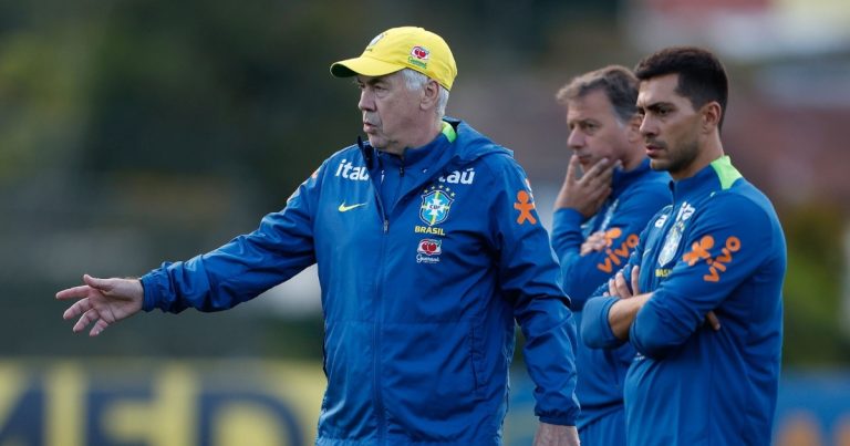 Seleção Brasileira inicia semana de treinos com Ancelotti na Granja Comary; veja programação selecao-brasileira-inicia-semana-de-treinos-com-ancelotti-na-granja-comary;-veja-programacao