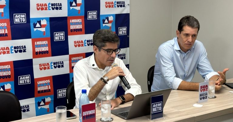 ACM Neto anuncia projeto “Sua Voz é a Nossa Voz” durante a pré-campanha e projeta alcançar 417 municípios da Bahia acm-neto-anuncia-projeto-“sua-voz-e-a-nossa-voz”-durante-a-pre-campanha-e-projeta-alcancar-417-municipios-da-bahia