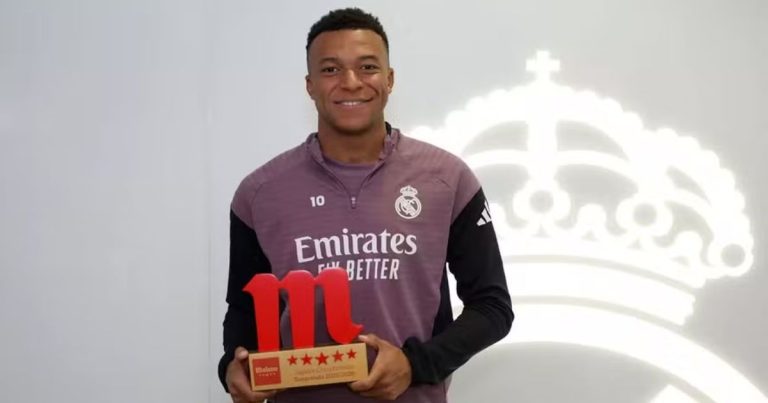 Mesmo após polêmicas, Mbappé é eleito o melhor jogador do Real Madrid mesmo-apos-polemicas,-mbappe-e-eleito-o-melhor-jogador-do-real-madrid