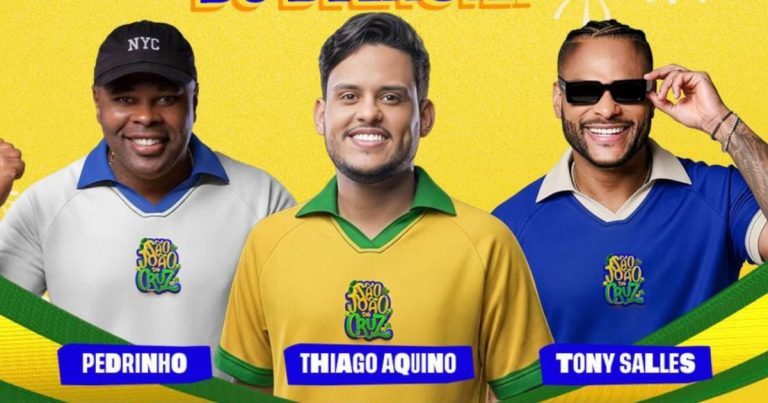 São João de Cruz terá transmissão de jogos do Brasil e shows de Tony Salles, Thiago Aquino e Pedrinho sao-joao-de-cruz-tera-transmissao-de-jogos-do-brasil-e-shows-de-tony-salles,-thiago-aquino-e-pedrinho
