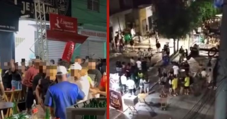 Homem dispara tiros para o alto após briga durante gravação de vídeo na Bahia homem-dispara-tiros-para-o-alto-apos-briga-durante-gravacao-de-video-na-bahia
