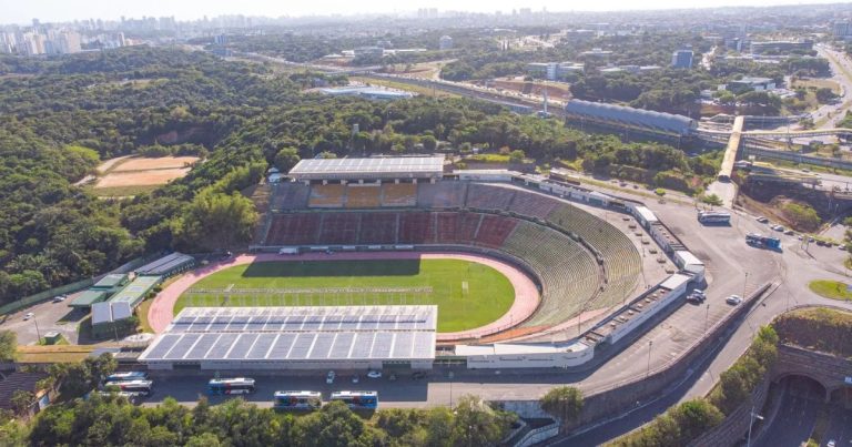 Sudesb homologa contrato de R$ 7,8 milhões para nova etapa da reforma do Estádio de Pituaçu sudesb-homologa-contrato-de-r$-7,8-milhoes-para-nova-etapa-da-reforma-do-estadio-de-pituacu