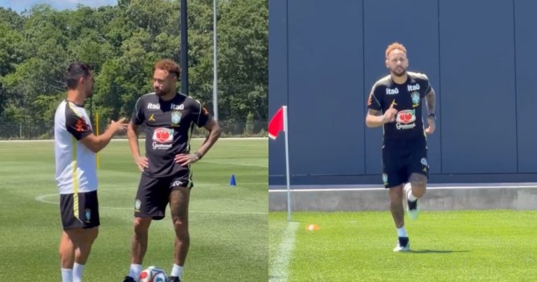 VÍDEO: Neymar volta a treinar no campo e avança em recuperação rumo ao retorno na Copa do Mundo video:-neymar-volta-a-treinar-no-campo-e-avanca-em-recuperacao-rumo-ao-retorno-na-copa-do-mundo