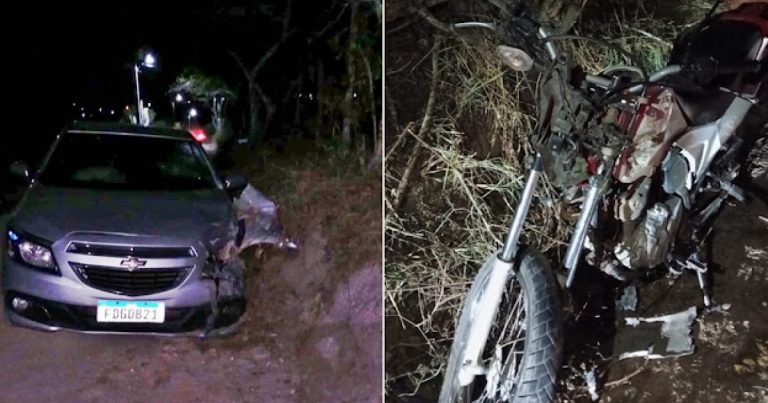 Batida entre carro e motocicleta deixa um morto em estrada vicinal da região do Sisal batida-entre-carro-e-motocicleta-deixa-um-morto-em-estrada-vicinal-da-regiao-do-sisal