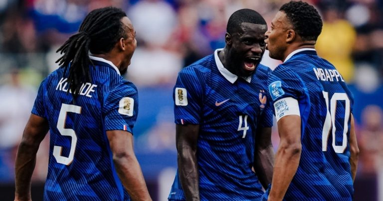 Mbappé alcança marca histórica, França vence Iraque e encaminha classificação na Copa mbappe-alcanca-marca-historica,-franca-vence-iraque-e-encaminha-classificacao-na-copa