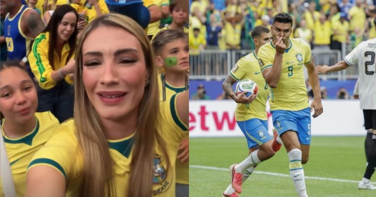 VÍDEO: Família de Casemiro chora e grita de emoção com gol do jogador na Copa do Mundo 2026 video:-familia-de-casemiro-chora-e-grita-de-emocao-com-gol-do-jogador-na-copa-do-mundo-2026