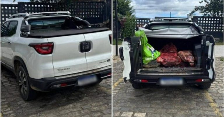 policia-prende-trio-por-abate-clandestino-e-suborno-a-pms-em-ipiau;-armas-e-carro-sao-apreendidos