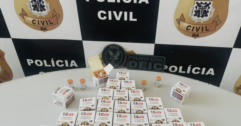 Polícia apreende 124 ampolas de Mounjaro transportadas sem refrigeração no Sudoeste baiano policia-apreende-124-ampolas-de-mounjaro-transportadas-sem-refrigeracao-no-sudoeste-baiano