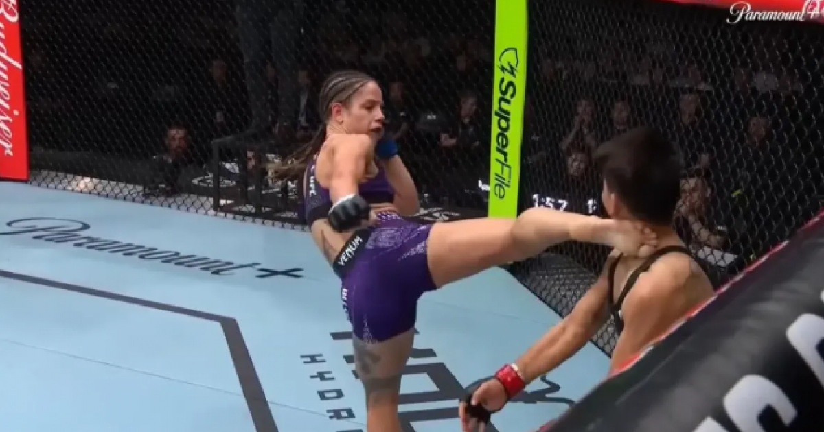 video:-brasileira-julia-polastri-nocauteia-chinesa-com-‘chute-do-ano’-no-ufc-xangai
