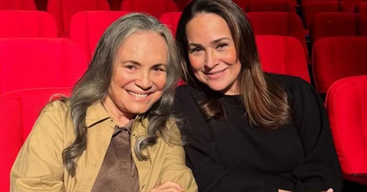 regina-e-gabriela-duarte-selam-a-paz-e-anunciam-novo-projeto-juntas-no-teatro