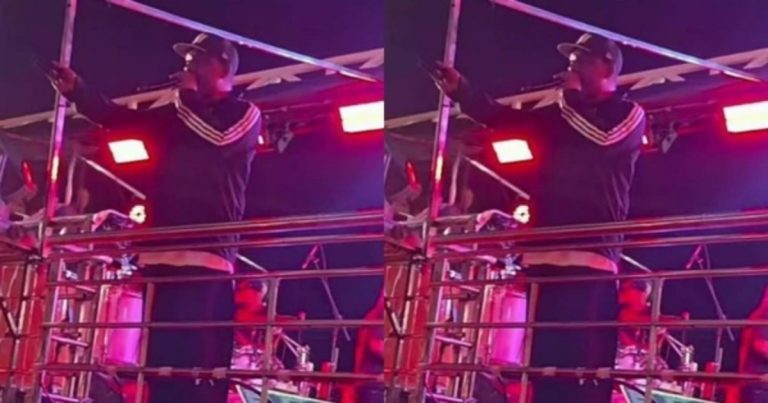 video:-marcio-victor-interrompe-show-e-repudia-foliao-apos-ser-atingido-por-gelo-em-santaluz