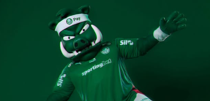com-foto-de-mascote-em-cima-da-bola,-palmeiras-tira-onda-apos-adeus-do-corinthians-a-memphis