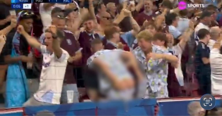 torcedor-se-empolga-e-mostra-a-bunda-durante-decisao-entre-psg-e-aston-villa
