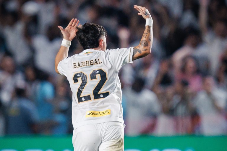 atuacoes-do-santos:-neymar-e-barreal-vao-bem-contra-o-mirassol;-veja-quem-decepcionou