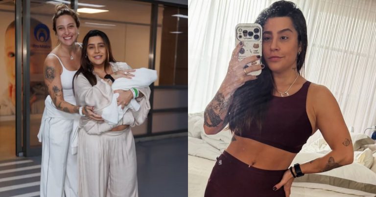 lauana-prado-volta-aos-treinos-26-dias-depois-do-nascimento-do-primeiro-filho