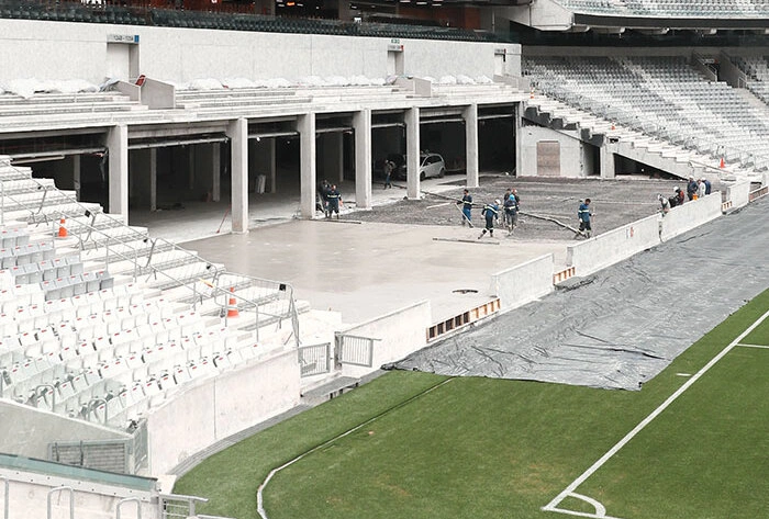 athletico-pr-conclui-obras-civis-de-arquibancada-retratil-da-arena-da-baixada