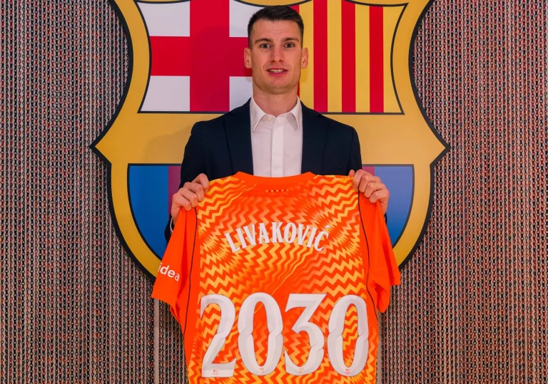 barcelona-anuncia-livakovic,-goleiro-algoz-da-selecao-brasileira
